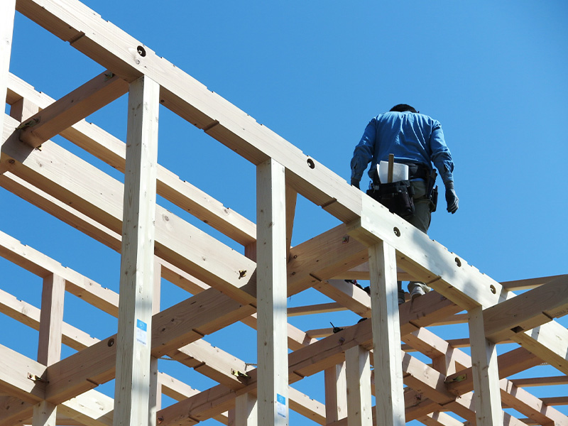 工事開始・施工